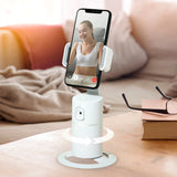 Smart Shooting Selfie Stick phone Holder Mount 360 Rotation Auto Face Tracking Object Tracking vlog Camera