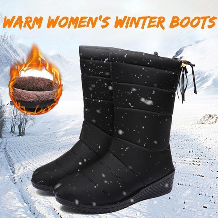 Warme Frauen Winterstiefel