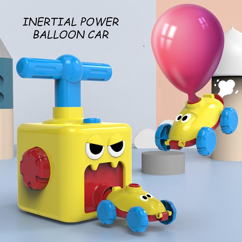 Inertial Power Balloon Car