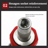 【LH158】Ratchet Screwdriver 1/4 Inch Hex Ratchet Bit Handle Screwdriver Driver Maintenance Tools