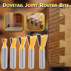 Dovetail Joint Router Bits Set