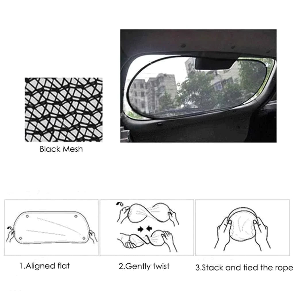 Auto Rear Car Window Shade Shield Visor