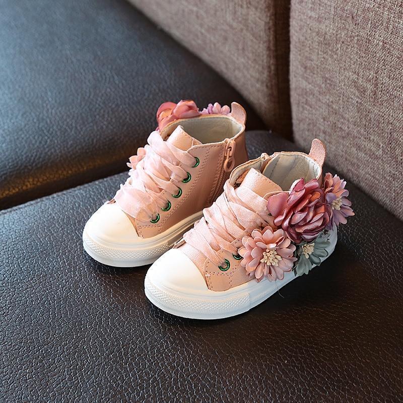 'Florence Bloom' Hi-Top Sneakers