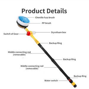 【CA019】Automatic Rotating Car Wash Water Mop