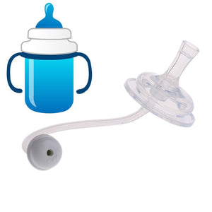 Baby Bottle Straw Replacement Wide Mouth Caliber Silicone