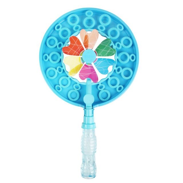 Handheld Windmill Bubble Wand for Kids