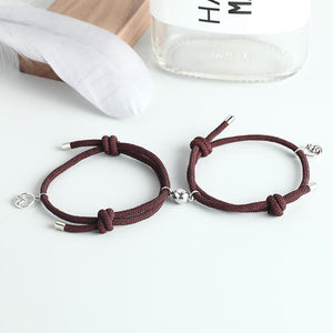 Mountains and Rivers Couples Bracelet