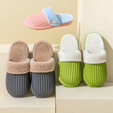 Shoeschics Waterproof Cotton Non-slip Slippers