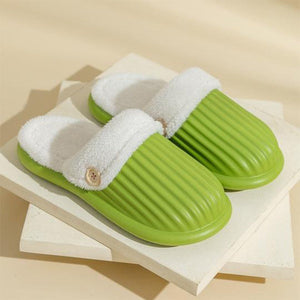 Shoeschics Waterproof Cotton Non-slip Slippers