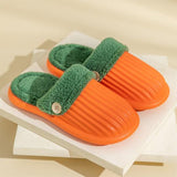 Shoeschics Waterproof Cotton Non-slip Slippers