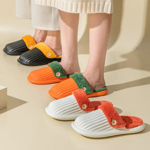 Shoeschics Waterproof Cotton Non-slip Slippers