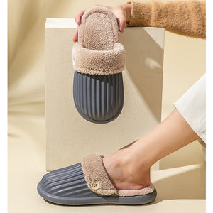 Shoeschics Waterproof Cotton Non-slip Slippers