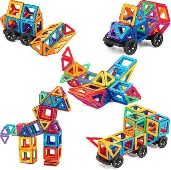 Magnetic Building Blocks Set