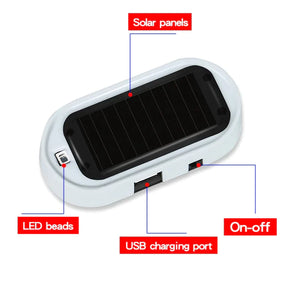 Car Fake Security Light Solar