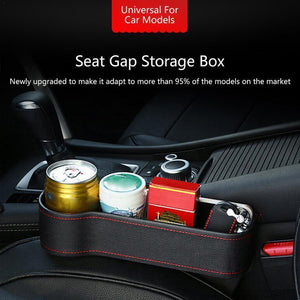 30% OFF-Multifunctional Car Seat Leather Storage Box