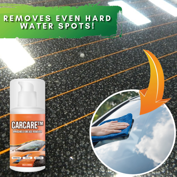 [PROMO 30%] CarCARE™ Windshield Grease Remover