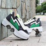 LJ47-Deformation Roller Skate Shoes