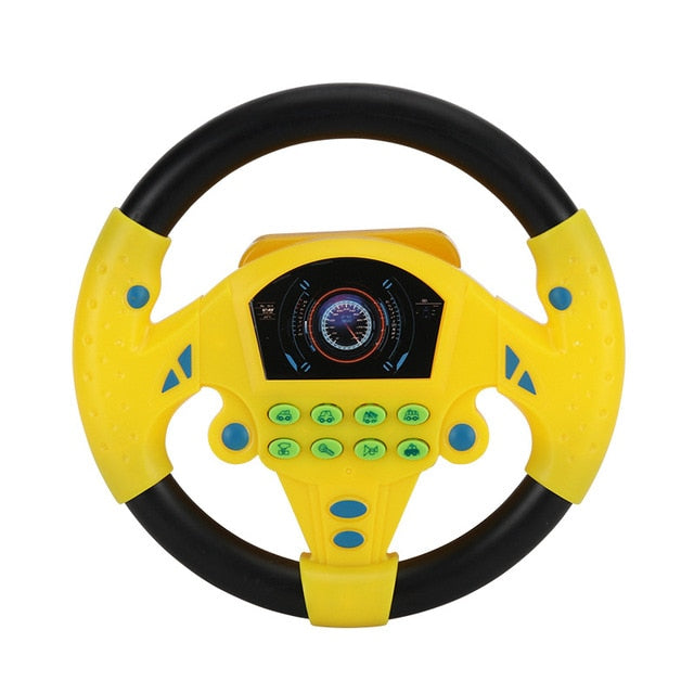 LJ38-Children's Steering Wheel Toy