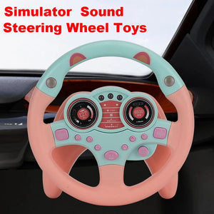 LJ38-Children's Steering Wheel Toy