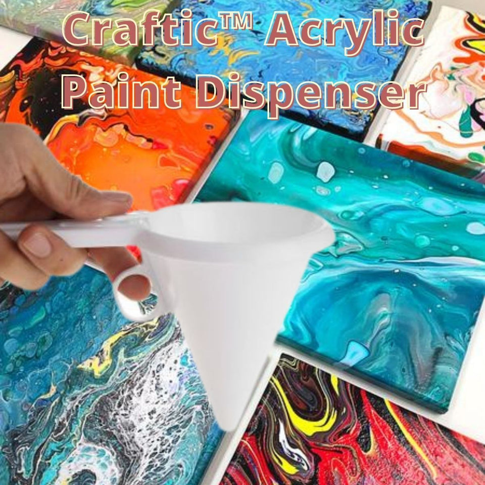 [PROMO 30% OFF] Craftic™ Acrylic Paint Dispenser