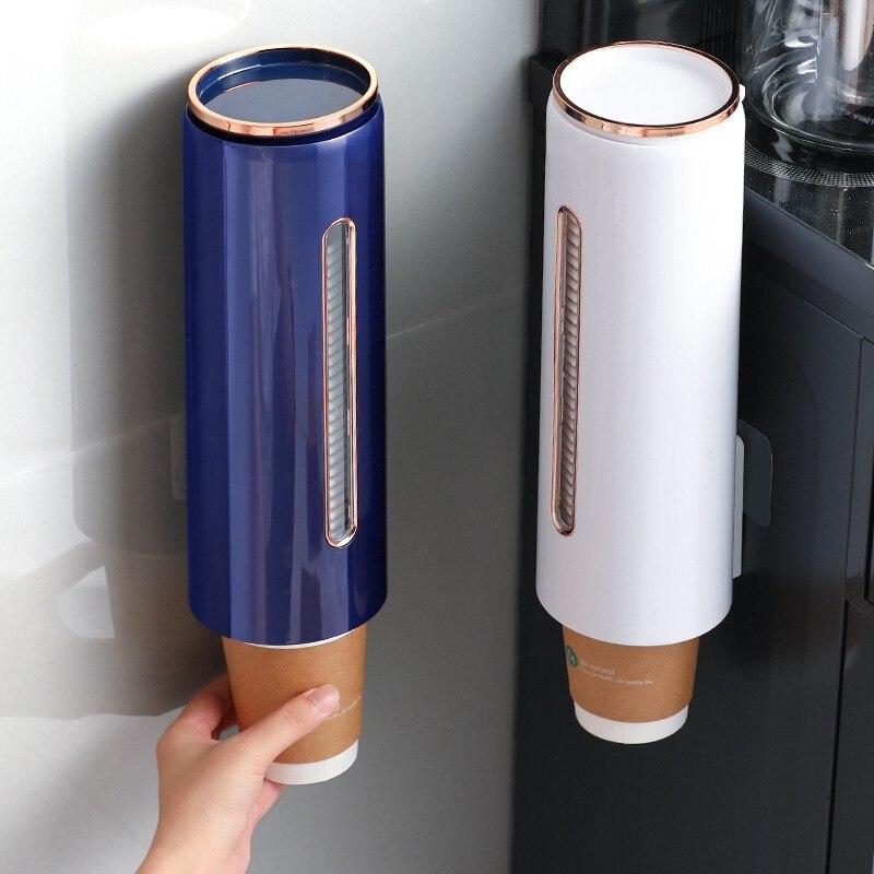 Cup Dispenser Holder Wall Mounted Automatic