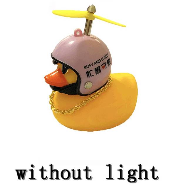 Helmet Wind Small Duck Car Decor