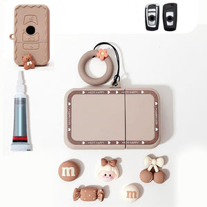 Cute type Car Key Case Cover Remote Bag