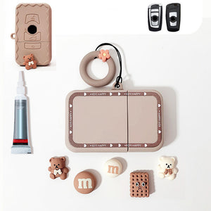 Cute type Car Key Case Cover Remote Bag