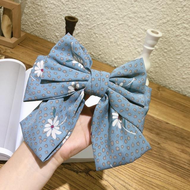 Bowknot Hair Clips Boutique Female Hairpin