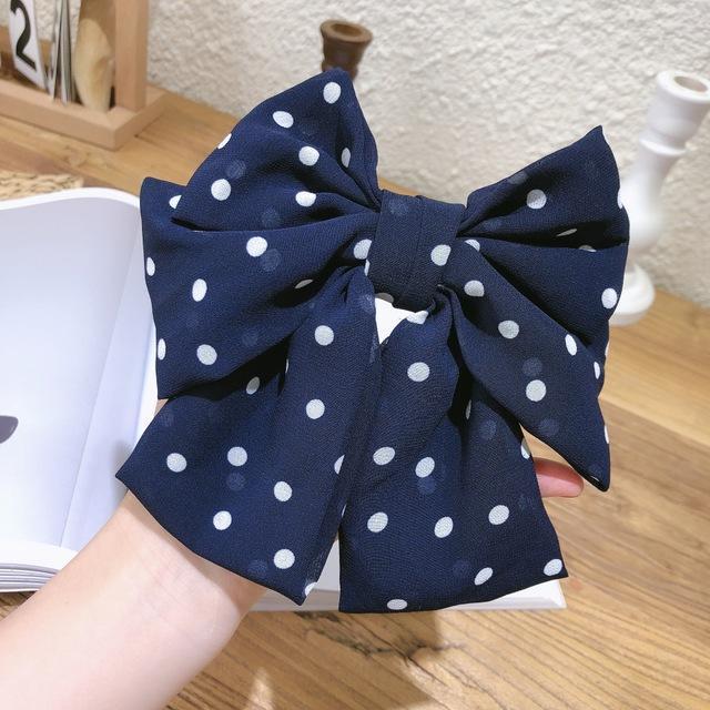 Bowknot Hair Clips Boutique Female Hairpin