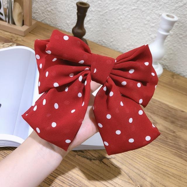 Bowknot Hair Clips Boutique Female Hairpin