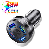 Dual USB Car Charger 48W Fast Charing