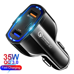 Dual USB Car Charger 48W Fast Charing