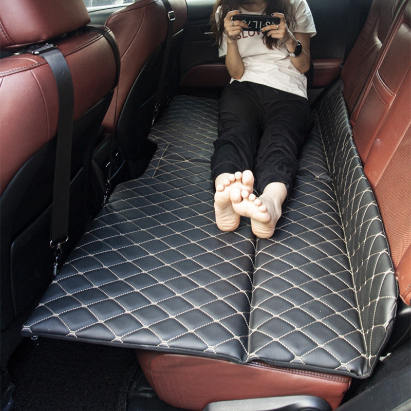 Car Rear Seat Bed Folding Mattress Travelling Bed