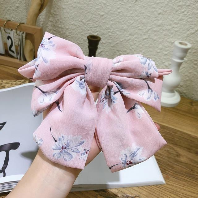 Bowknot Hair Clips Boutique Female Hairpin