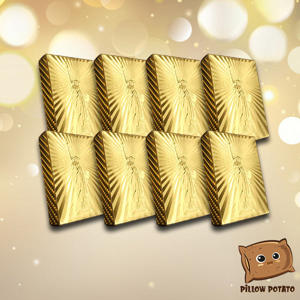 24K Gold Foil Royal Gambit Cards