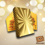 24K Gold Foil Royal Gambit Cards