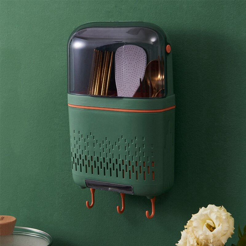 Multifunctional Dustproof Tableware Rack