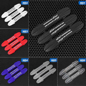 【6Pcs Car Door Edge Protection】6Pcs/set Auto Car Door Edge Protection Guards Molding Protection Strip Scratch Protector Car Door Crash Bar