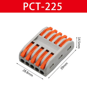 love672 ---1-5Pcs Mini Fast Cable Connector Terminal Block