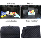 Leather Car Trunk Organizer