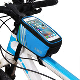 Waterproof Touch Screen Bicycle Bags Cycling Bike Front Frame Bag Tube Pouch Mobile Phone Storage Bag