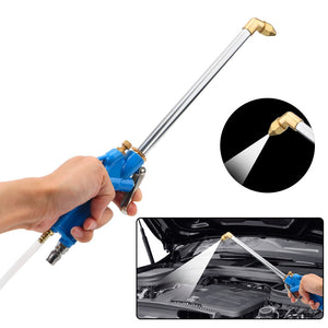 【Engine Water Gun】Engine Water Gun Pneumatic Cleaning Tool Car Water Cleaning Gun 40cm High Press Pneumatic Tool Car Engine Oil Cleaner Tool