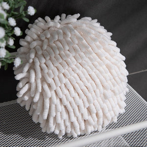 Fast Drying Chenille Plush Puffs