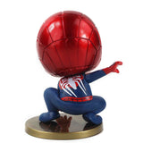 【LV260】5pcs/Set 9-11cm Spiderman Q Cute Kawaii Battle PVC Action Figure Decoration