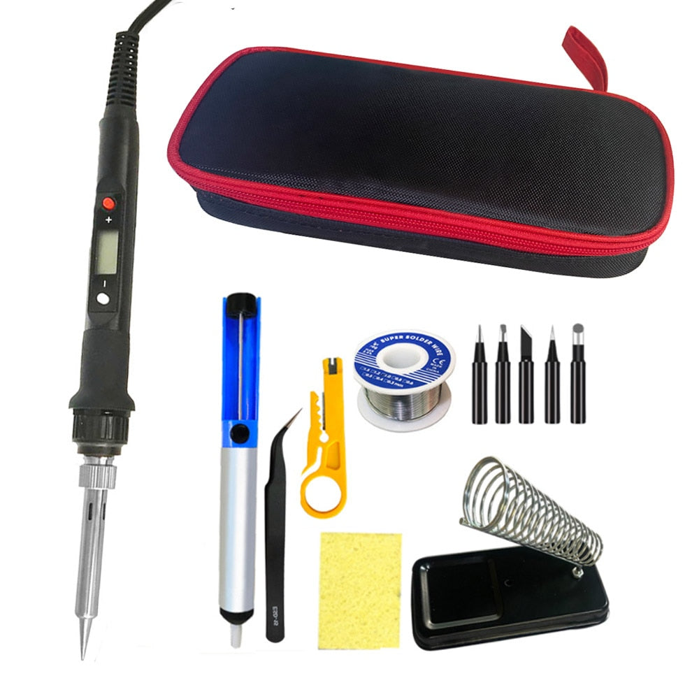 80W Digital Soldering Iron Kit