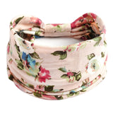 Boho Flower Print Headbands for Women