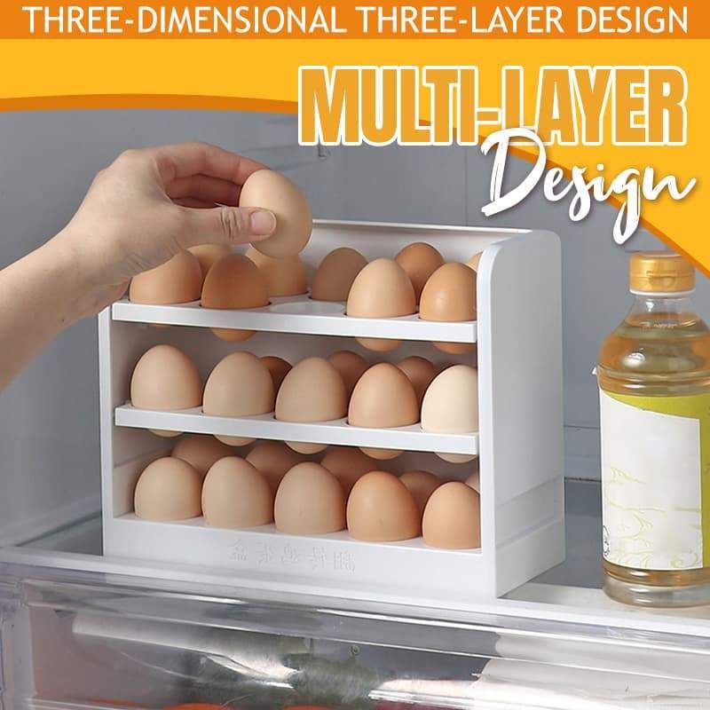 Creative Flip Egg Storage Box