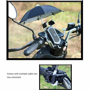 Mobile Phone Umbrella Sunshade