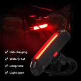 【LV047】Bicycle Rear Light USB Rechargeable Waterproof MTB Bike Taillight Ciclismo Luz Trasera Bicicleta Bicycle Accessories